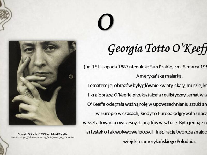 Georgia Totto O'Keeffe