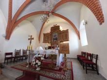 Wnętrze kościoła w Olbrachtowie 