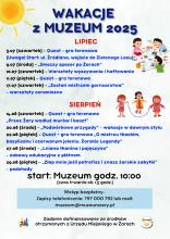 Wakacje z Muzeum - 2025